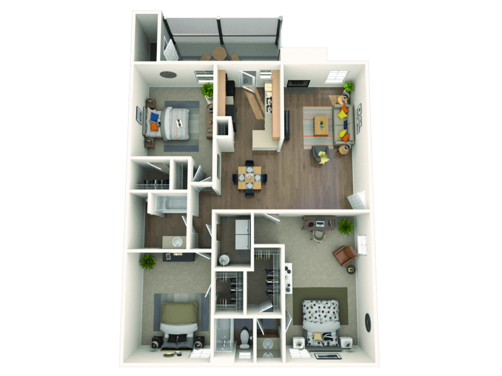 C1/C2 - Grandview floor plan